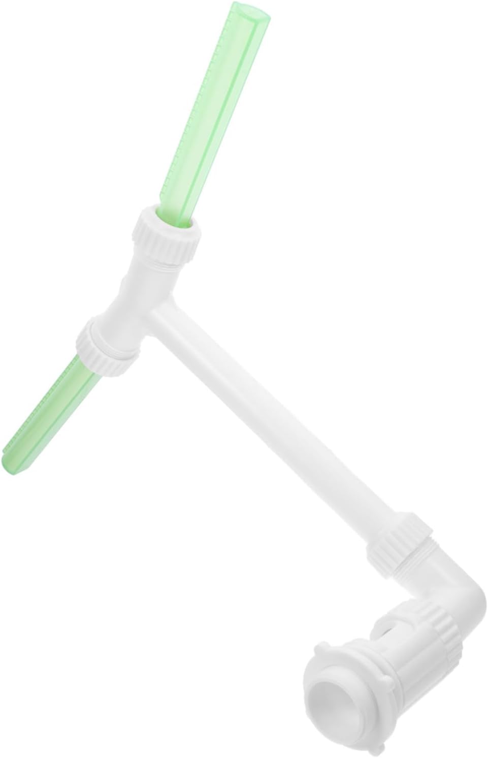 Floating Pool Fountain Adjustable Dual Sprayers Waterfall Sprinkler for Above Ground Pools and Gardens Effortless Maintenance and Stunning Nighttime Displays