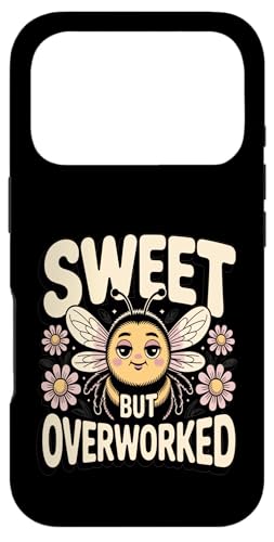 Sweet But Overwork Cute Bee Mood Worker �X�}�z�P�[�X iPhone 17 Pro �p