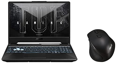 Image of ASUS Tuf Gaming F15,15.6-Inch (39.62 Cms) Fhd 144Hz,Intel Core I5-11400H 11Th Gen,RTX 3050 4Gb Graphics,Gaming Laptop,Fx506Hc-Hn089Ws Mw203 Wireless Silent Mouse (Black),Windows 11 Home