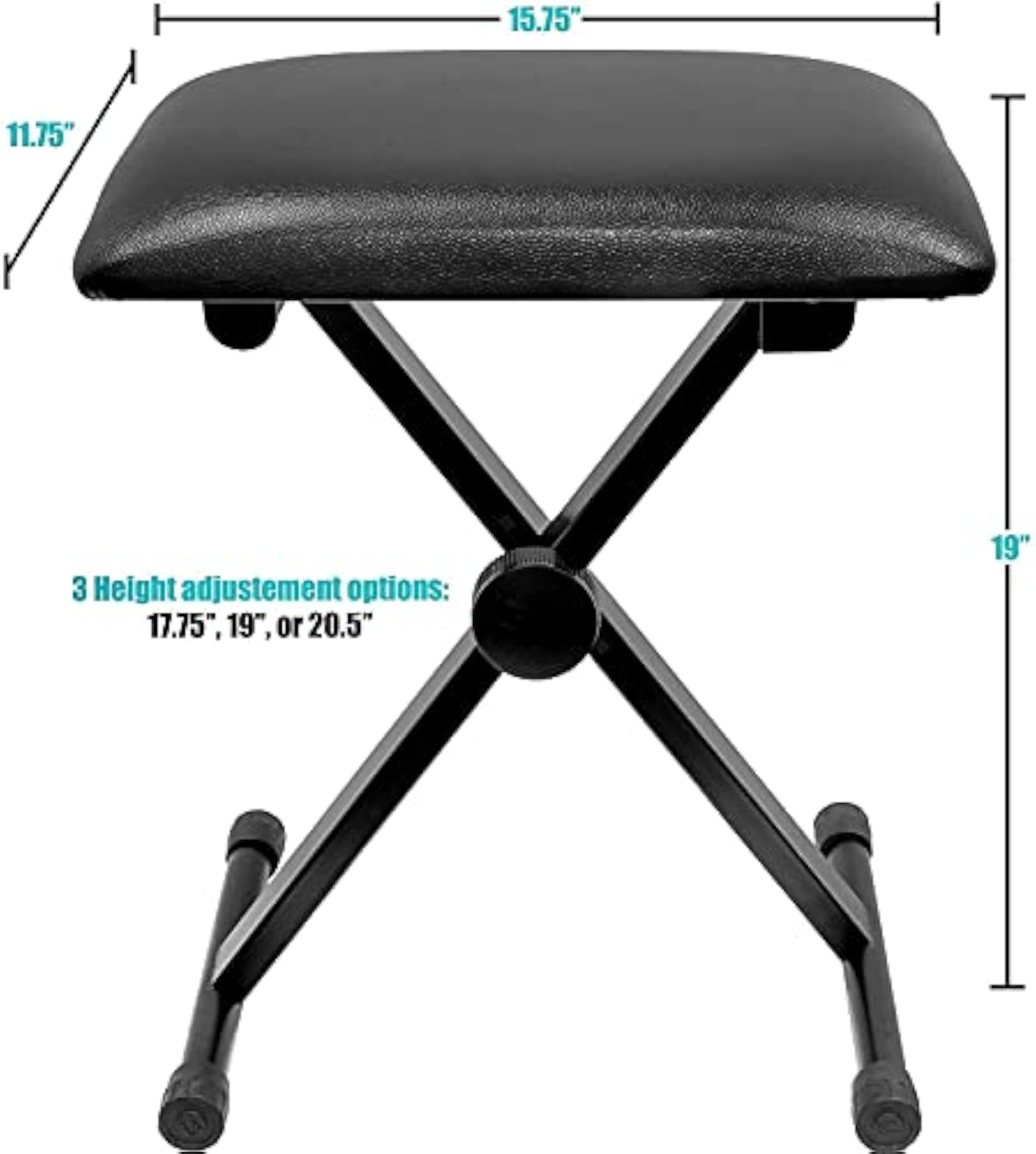RREVEL Adjustable Drum Throne Stool
