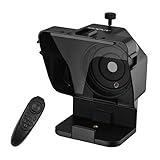 Explopur Portable Smartphone Teleprompter Prompter with Phone Holder Adapter Remote Control for...