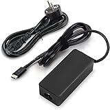 SiKER 65W 45W USB-C AC-Ladegerät Passend für Lenovo ThinkPad T480 T480s T490 T490s T580 T590 X280 E480 E485 E490 E490s E580 E585 E590 E595 L380 L390 L480 Laptop und andere Typ-C-Geräte