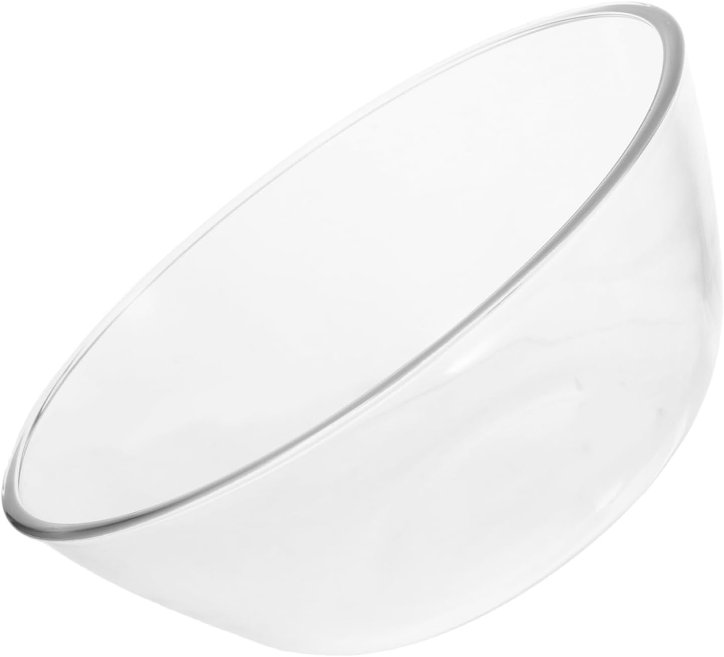 Alipis Versatile Glass Mixing Bowls Deep Bowl for Salad Egg Mixing Family Dinner Safe Easy Clean Unique Design