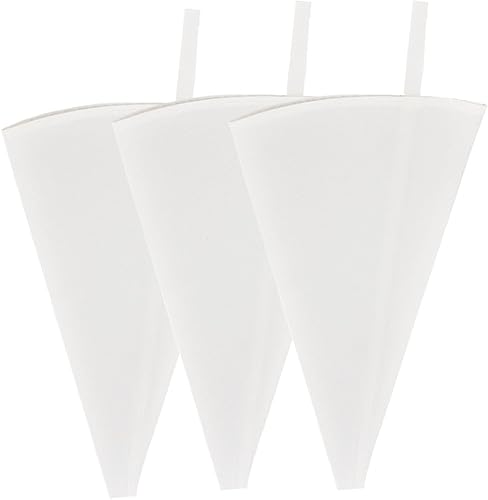 Miniatura 6 de Bolsas de pastelería reutilizables de 12 pulgadas, bolsas de pastelería de tela, paquete de 3 bolsas de glaseado para decoración de pasteles, bolsas