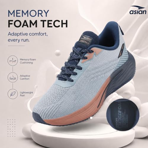 Image of ASIAN Powerplay Carbon-39 Men's Running Shoes | Breathable Knit, High-Rebound Midsole with Carbon Plate for Daily Runs & Active Use