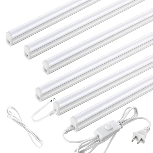 Pak 4FT LED Shop Lights, 2300LM 6500K Cool White, 20W...