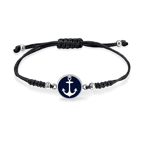 Anker Armband Damen Stoff Blau Maritim Schmuck Passend Zu Matrosenmütze Und Matrosen Kostüm Fasching Mit Marine Haarschmuck
