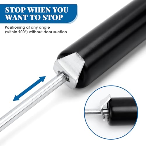 Automatischer Türschließer Gartentorschließer Außen mit Softclose Türdämpfer Türschliesser Innentüren Feststellfunktion für Sturmtüren Langlebig & Einfache Montage Fliegengittertüren & Holztüren