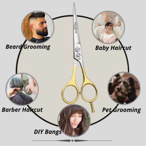 Wishbeauty, Hairdressing Scissors for Hair Cutting - Image 4
