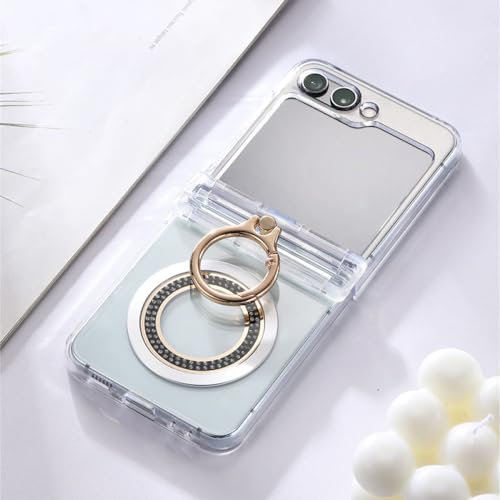 Coque Samsung Galaxy Z Flip 5 luxe argenté galvanisé magnétique antichoc ENILSA