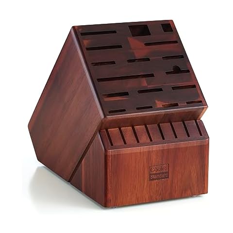 Cooks Standard Acacia Knife Block Holder Cover
