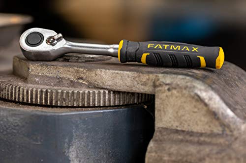 Stanley Fatmax FMMT82676-0 Cricchetto Fatmax Attacco 1/4", Nero, Cliquet - 13