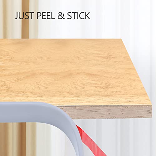 Image of 16 ft Flexible Self Adhesive Veneer Edge Banding Peel and Stick Edge Trim Guards (Gray, 3 /4 inch)
