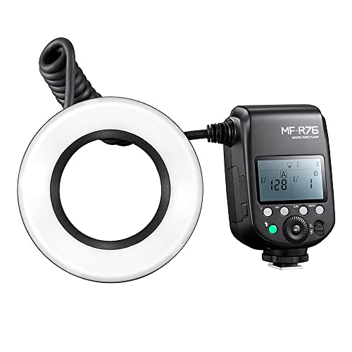 Godox Mf-R76 Macro Ring Flash 5000K Ring Led Light Speedlite Flash Light For Canon Nikon Sony And Other Dslr Cameras #TOP1