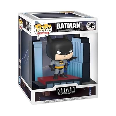 Funko Pop Deluxe: Btas - Batman - Animated Batman - Collectible Vinyl Figure - Gift Idea - Official Products - Toys for Kids and Adults - TV Fans