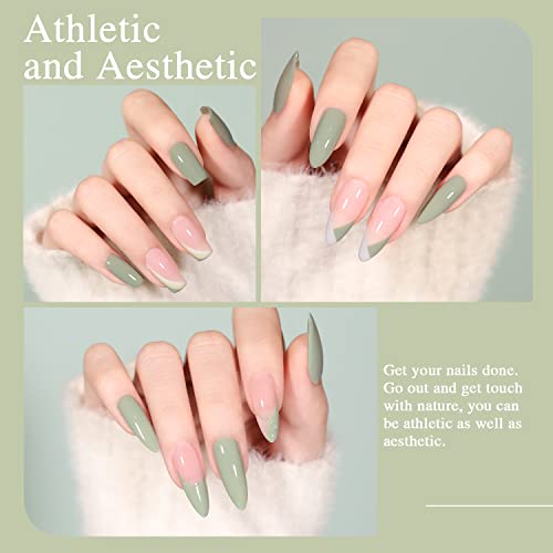 Beautpal Gel Nail Polish Set 10Pcs Green Olive Blue Grassland Collection Colors Soak Off Long Lasting Gel Polish Diy Salon Shellac Nail Polish Uv/Led Lamp Beauty Gift Set For Women Girls 7Ml #TOP3