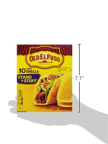 Old El Paso Stand N Stuff Taco Shells Gluten Free Meal Prep 10 Ct 4 7 oz — view 11