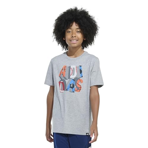adidas Boys' Short Sleeve Graphic T-Shirt3