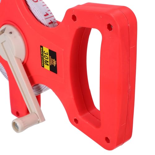 Cinta métrica de 30 m de acero inoxidable y almacenamiento fácil miniatura 6