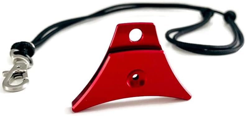 Logan A1 Sheepdog whistle & sailing rope lanyard (Red)