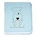 CafePress Love A Bull Pit Bull Baby Blanket, Super Soft Newborn Swaddle
