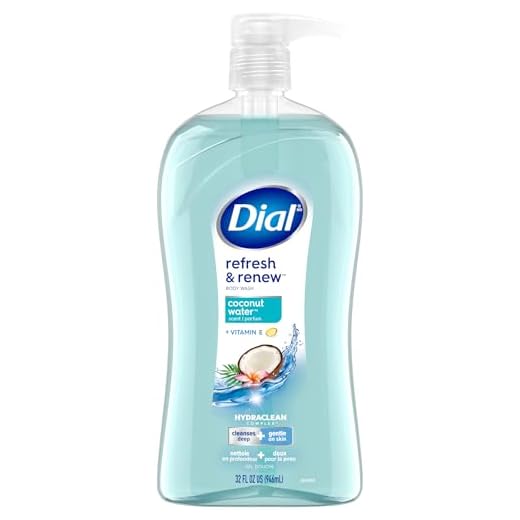 Dial Body Wash, Refresh & Renew Coconut Water, 32 fl oz