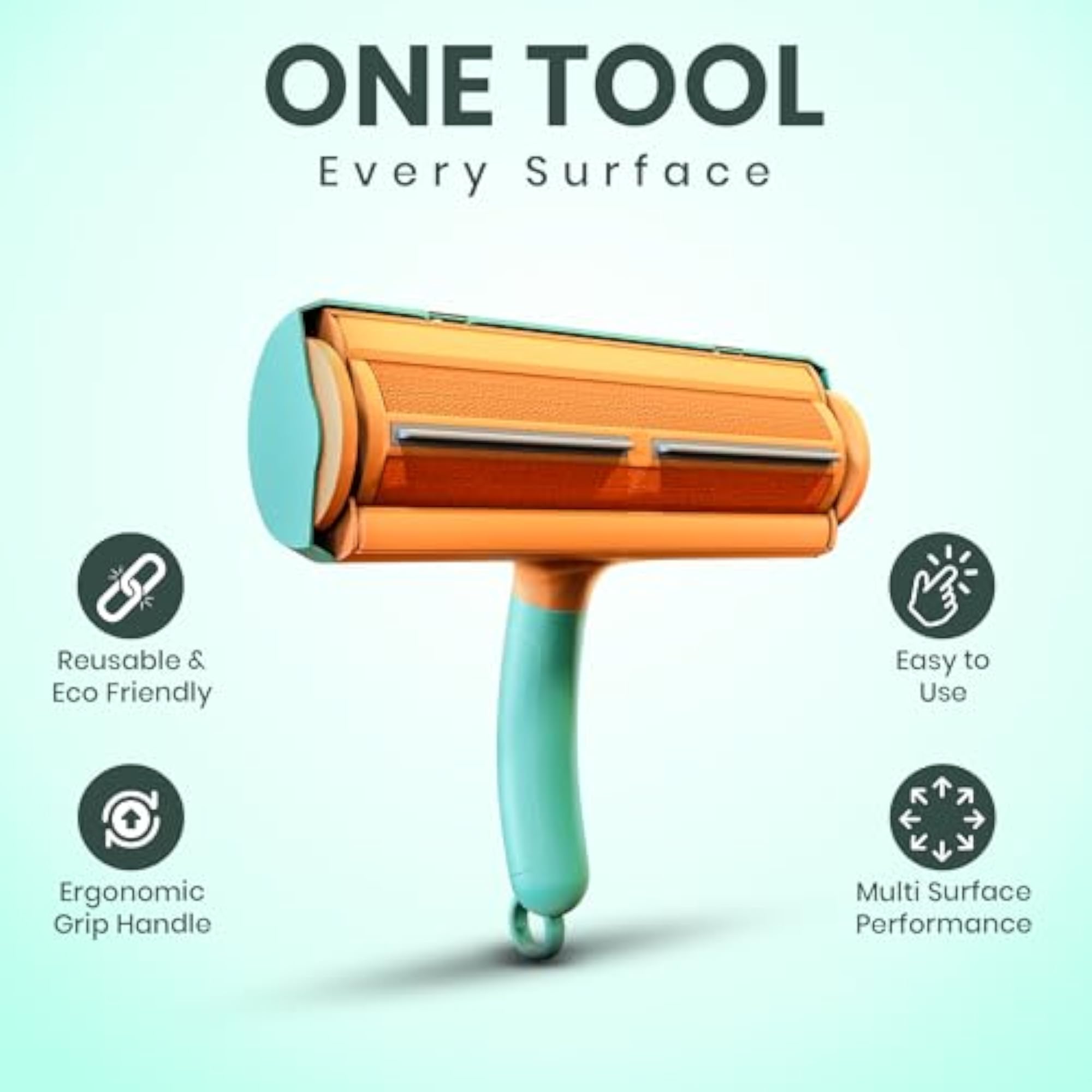 Two Way Lint Roller, Pet Lint Remover Tool