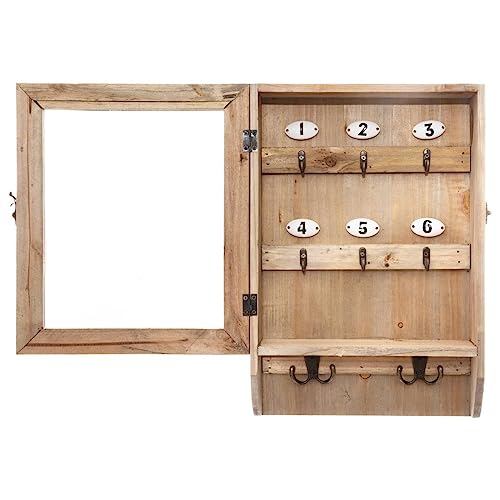 Wooden Key Box, Beige, 26x38cm - Image 2