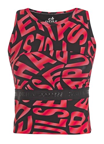 Top deportivo de poliamida para mujer DEHA ideal para tus sesiones de yoga y pilates