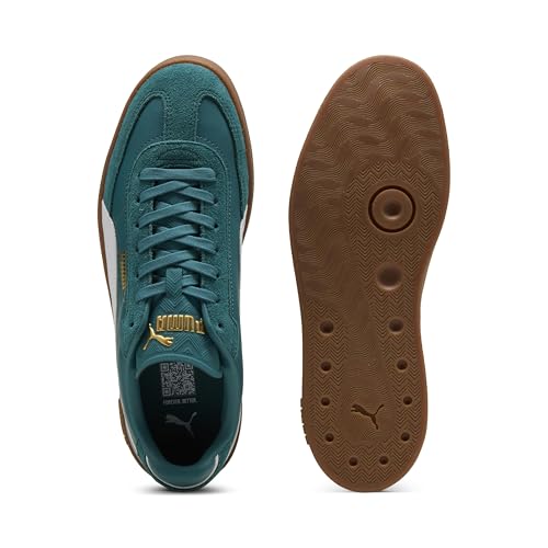 Puma Unisex Club II Era Trainers, Emerald Ice Puma White, 10