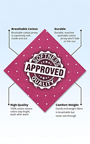 Pajamagram Ladies Robes - Soft Womens Robe Long, Classic Dot - Fuchsia, Sm #TOP6