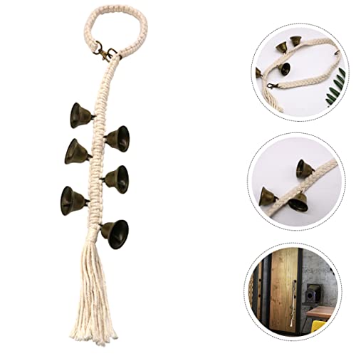 Amosfun Sino Campainha Da Porta Rural Jingle Bells Ferro