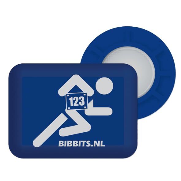 Accessoire Running Support Magnétique Pour Dossard BibBits - Fixation Sans Épingle Porte Dossard Trail