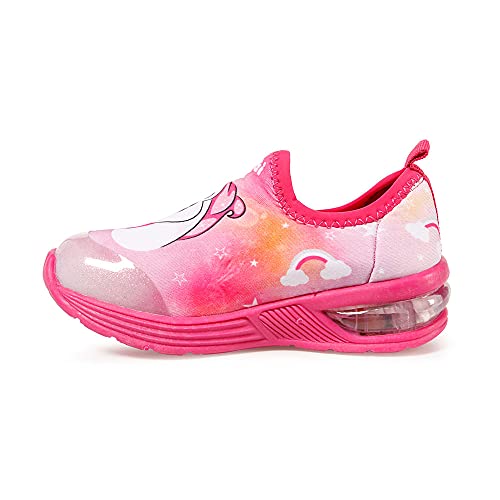 Tênis Infantil Bibi Led Space Wave 2.0 Tie Dye Unicórnio-26