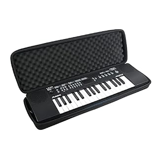 Hermitshell Étui de transport rigide pour Alesis Melody 32 – Mini piano numérique portable à 32 touches - Les Beatles, Paul McCartney, John Lennon, RIngo Starr, George Harrison