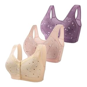 3pc Plus Sports Bra Gym Tops for Women Women’S Full Figure Beauty Dupes Flattening Bra Posture Bras for