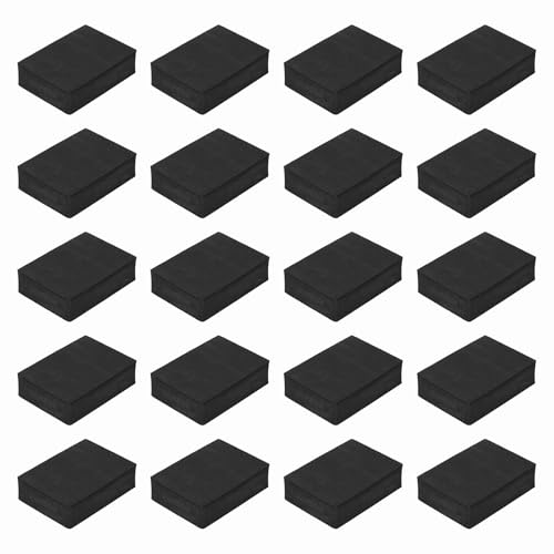 Base anti-vibration enceinte en EVA noir pour supprimer les grésillements du caisson de basses