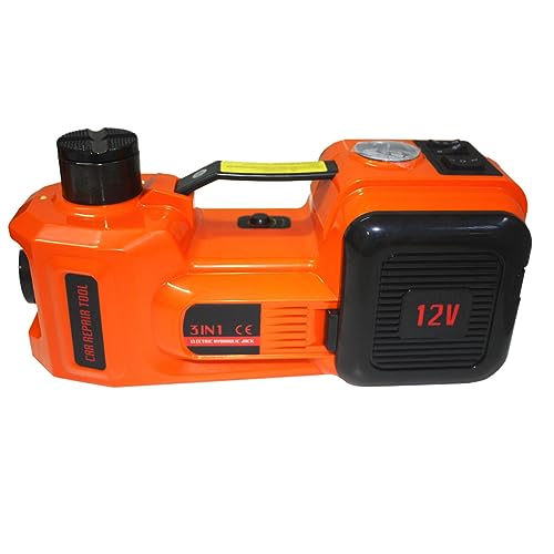 Macaco Elétrico Hidráulico 3 em 1 Compressor Chave Impacto