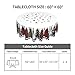 Christmas Tablecloth Winter Christmas Trees Buffalo Plaid Tablecloths Holiday Table Cloth for Farm Table Cover Tablecloths Christmas Home Decorations for Kitchen Party Dinner Picnic (60