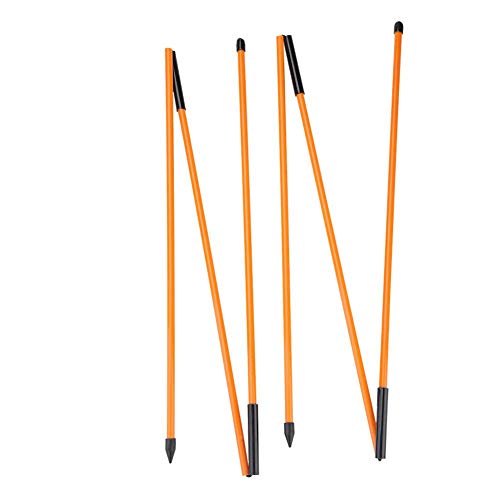 TOPINCN Golf Alignment Training Sticks, 48inch Golf Training Aid Swing Trainer Practice Tool Training Equipment Golfing Accessory