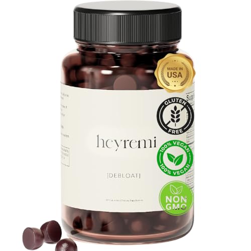 heyremi Debloat Gummies – Fast Bloating Relief for Women, Apple Cider Vinegar + Dandelion Root +...
