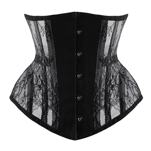 TRIGLICOLEUM Meine bestellungen anzeigen Damen Korsett Unterbrust Corsage Gothic Bauchweg Corset Top Einreihige Bustier Bandeau Shapewear Gericht...