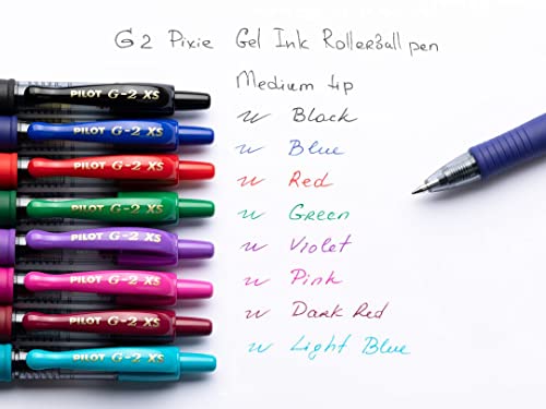 Pilot G2 XS7 Pixie Bolígrafo 0.7mm Morado Pack 6 miniatura 2