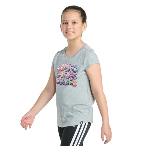 Image of adidas Kids Girls Essential Tee LLC Casual Tops Casual - Black