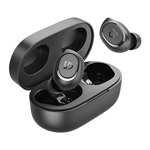 【VGPアワード受賞】 SOUNDPEATS Truefree 2 ワイヤレス イヤホン【 長時間再生 / 高音質· 低遅延 / 特製イヤーフック付き / 良きフィット感 / Type-C充電対応 / IPX7防水 / 低音重視 / クリア通話 】 サウンドピーツ イヤホン Bluetooth イヤホン ワイヤレス Zoom ミーティング テレワーク ぶるーとーすイヤホン ブルートゥースイヤホン ワイヤレス [技適認証取得、正規メーカー１年保証] ブラック