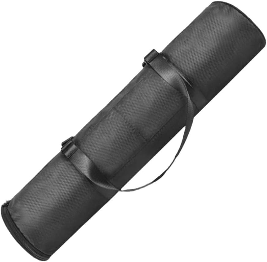 Thickened Oxford Cloth Yoga Mat Storage Bag with Zipper Large Capacity Single Shoulder Carrier for Gym Travel Outdoor Sports Hiking and Camping