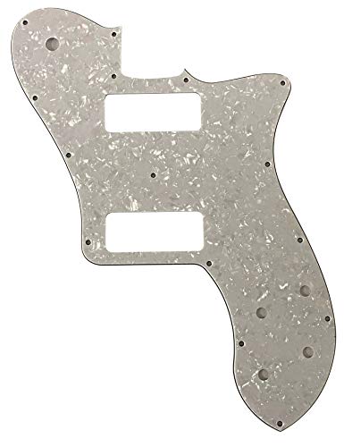 �M�^�[�s�b�N�K�[�h Fits Fender Squier US 72 Telecaster Deluxe P90 Style 4�w�\�� �M�^�[�ی� �ی�t�B�����t�� (4�v���C�z���C�g�p�[��)