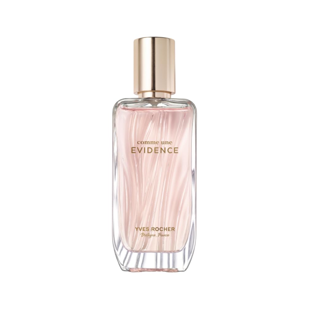 Yves Rocher Comme une Évidence – woda perfumowana dla kobiet – róża damasceńska, bergamotka i paczula – ponadczasowy szyprowo-kwiatowy zapach – alkohol roślinny – 81% składników naturalnych – 50 ml