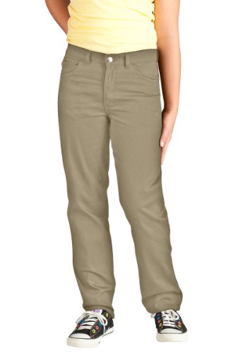 Pantalon sergé extensible Dickies pour la rentrée scolaire de votre fille