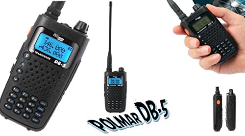  DB-5 POLMAR DUAL BAND VHF/UHF 5 WATT 144/430 (136/174 - 400/480) INCLUSO MIC/AUR